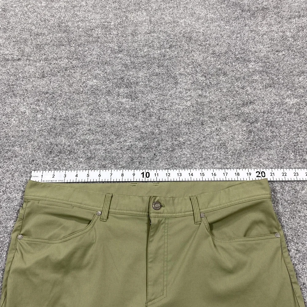 L.L. Bean‎ Pants Mens 40x30 Green Chino Nylon Stretch Hiking Outdoor